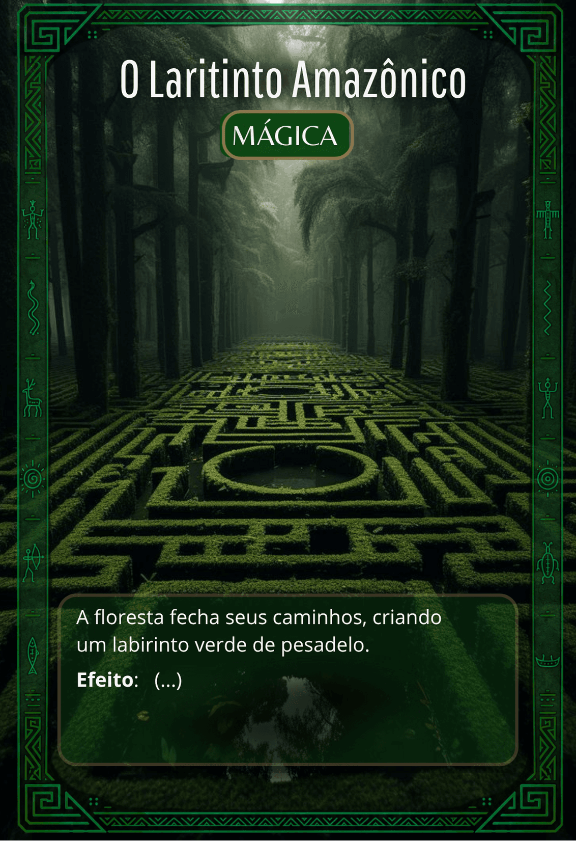 Conceito de carta — Magia (expandida)